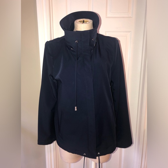 St. John Elegant Navy Women's Jacket - Picture 6 of 8